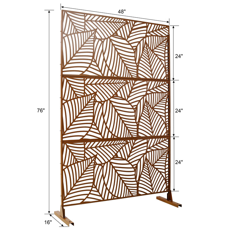 Outdoor & Indoor Privacy Screen Metal Privacy Screen by HouseOfZazla