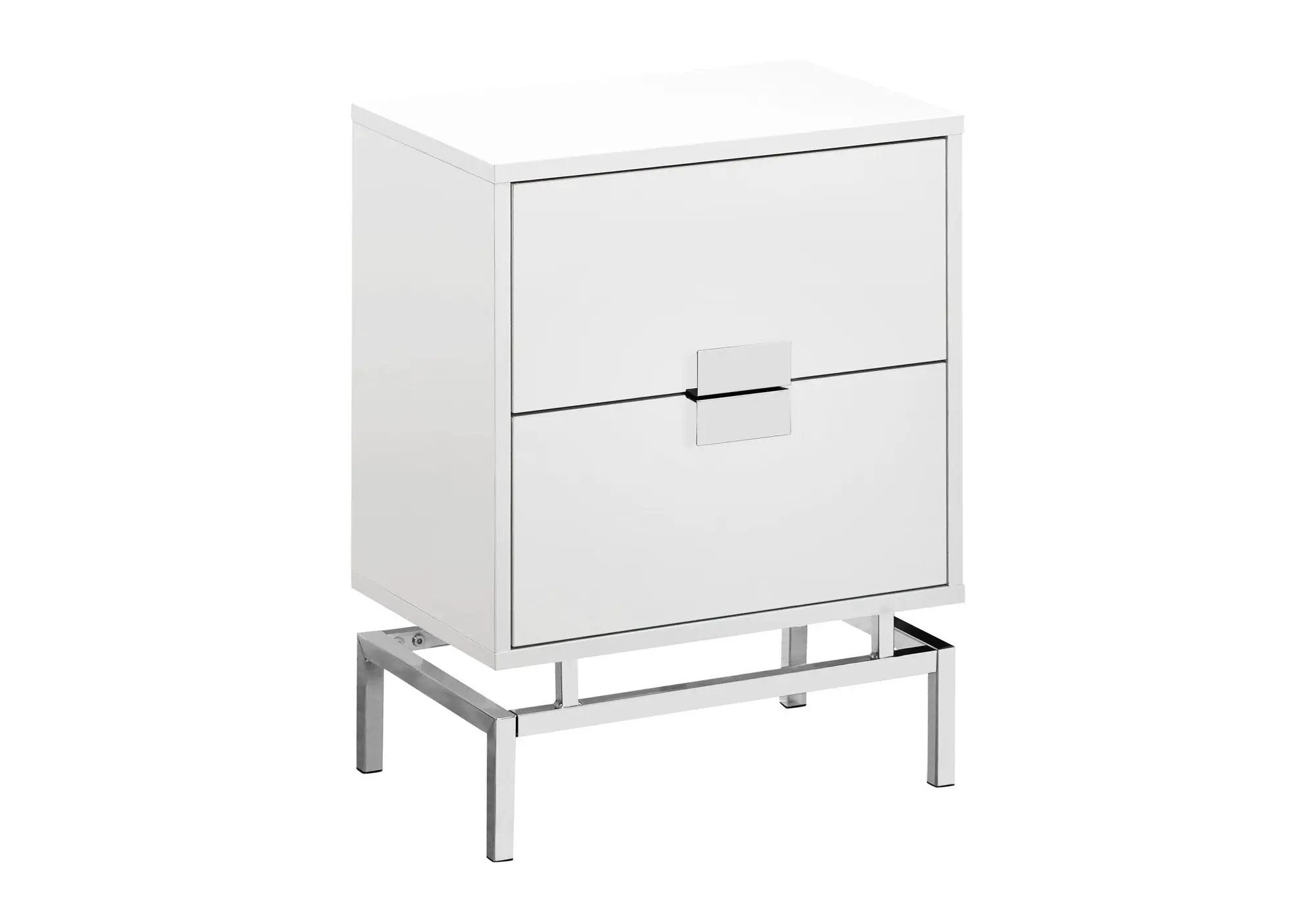 Accent Side Table, Storage Drawer, Modern Design by HouseOfZazla