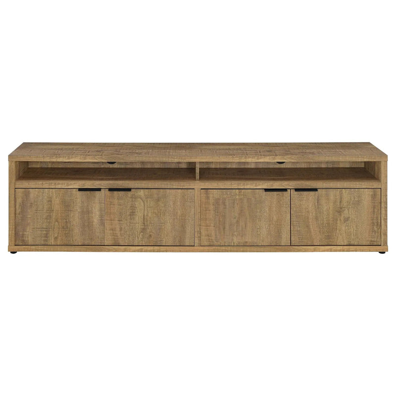 Sentnor 79-inch 4-door Engineered Wood TV Stand Media Console Mango by Unique Piece Furniture