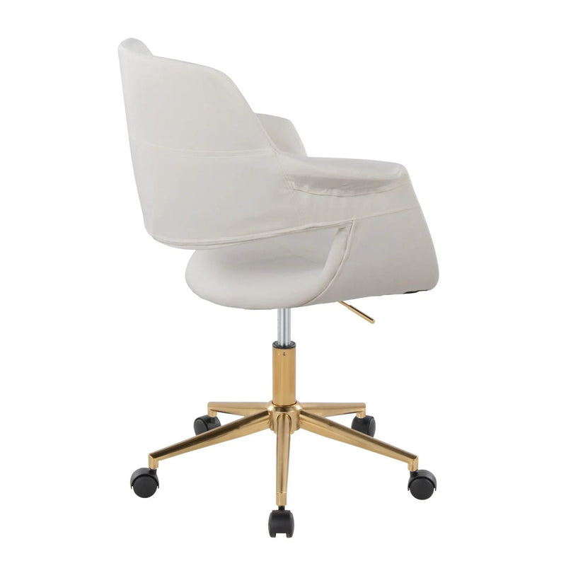 Vintage Flair - Mid Century Modern Office Chair by Unique Piece Furniture