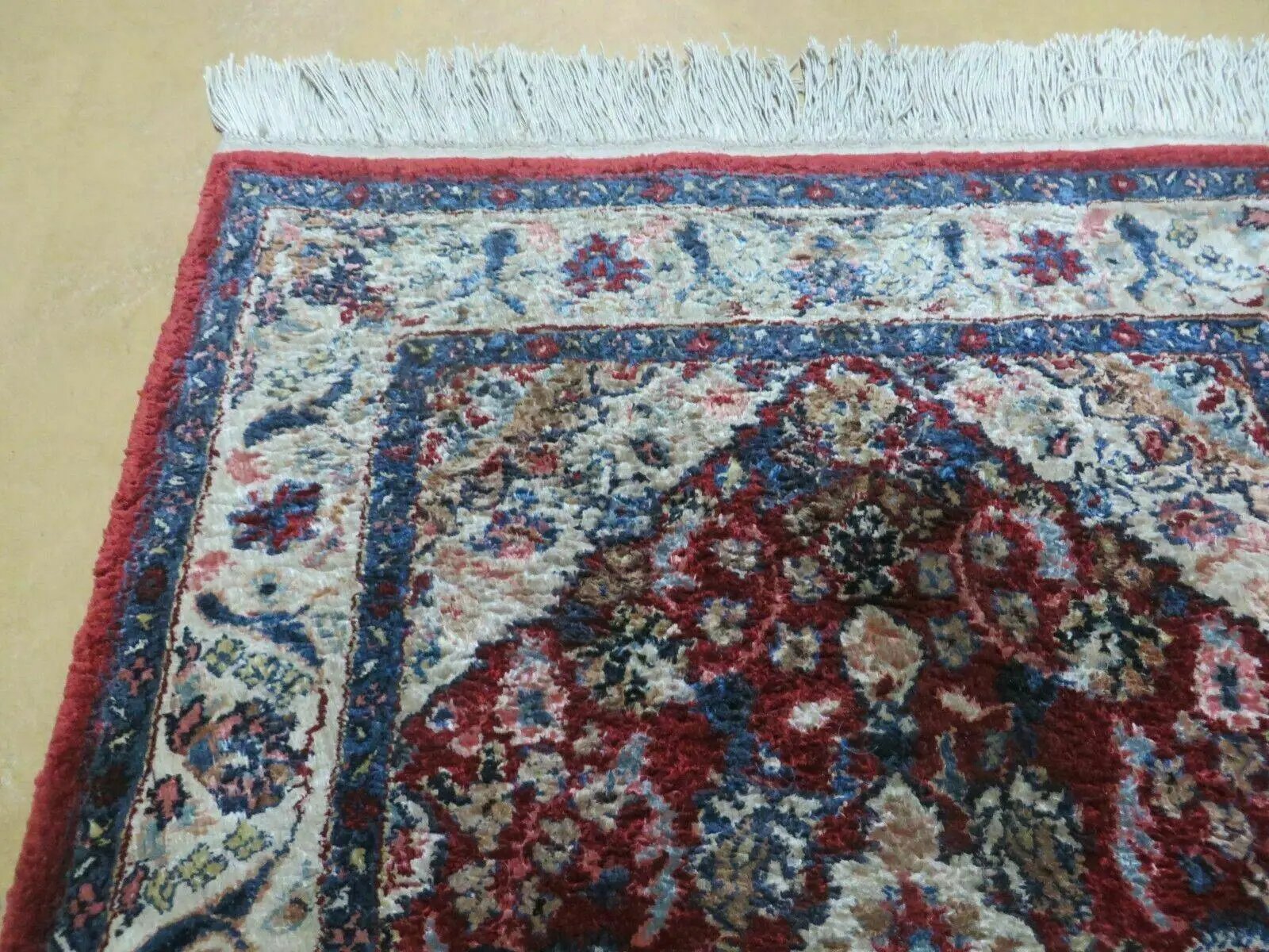 2' X 3' Handmade Chinese Floral Oriental Silk Rug Carpet Nice Red by Jewel Rugs