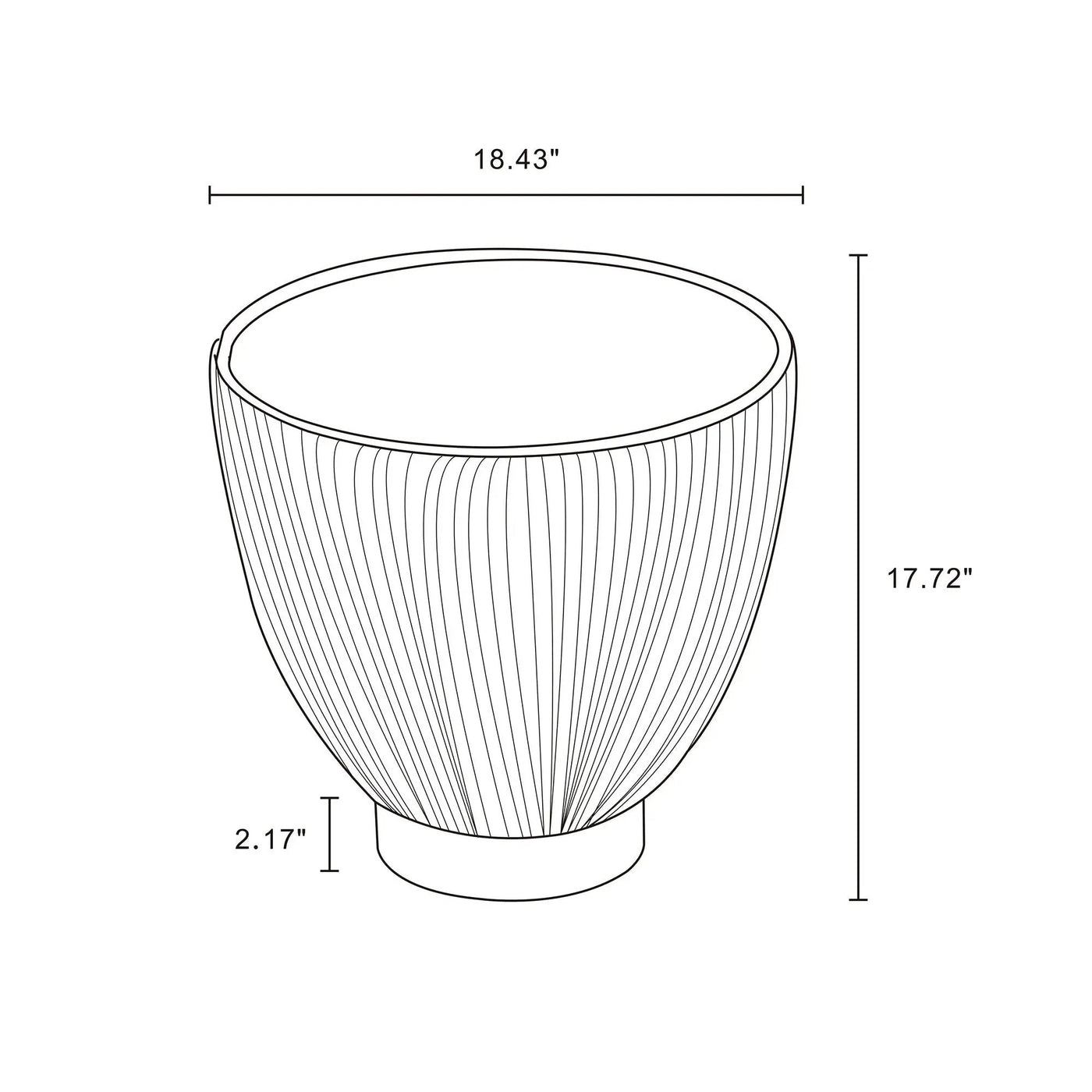 Anderson - Upholstered End Table by HouseOfZazla