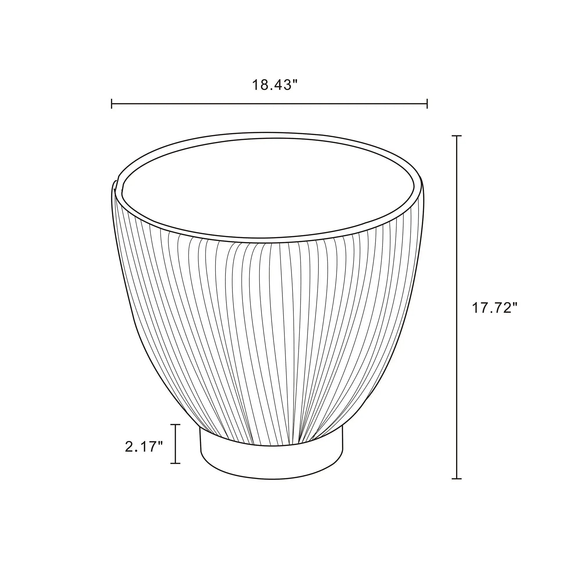 Anderson - Upholstered End Table by HouseOfZazla