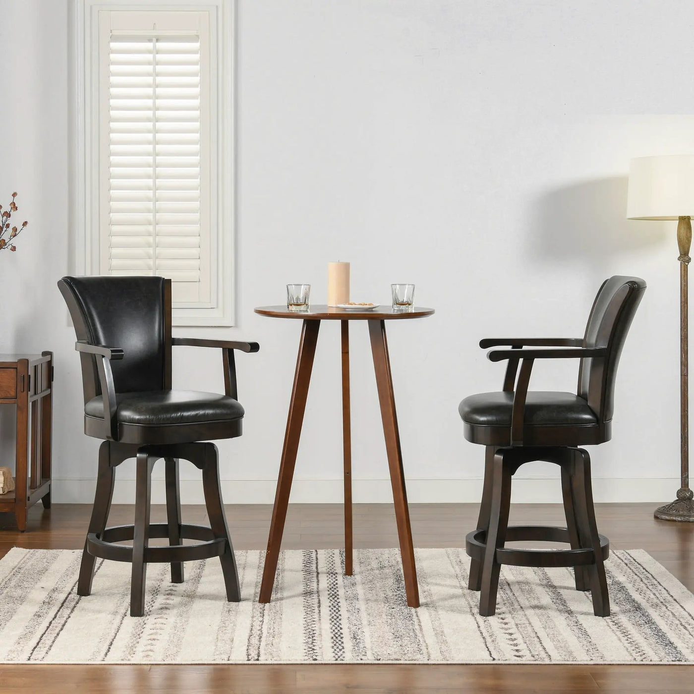 Williams - Swivel Counter Height Bar Stool by HouseOfZazla