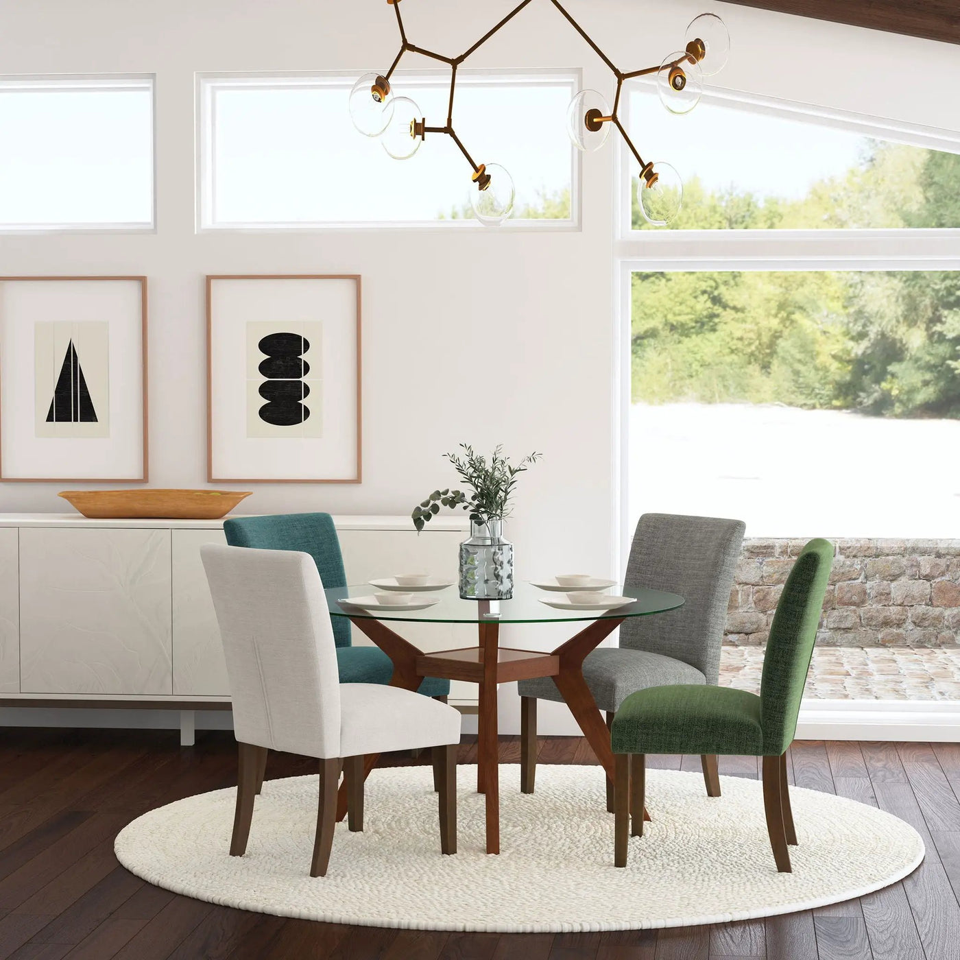 Conifer - Upholstered Dining Side Chair (Set of 2) by HouseOfZazla