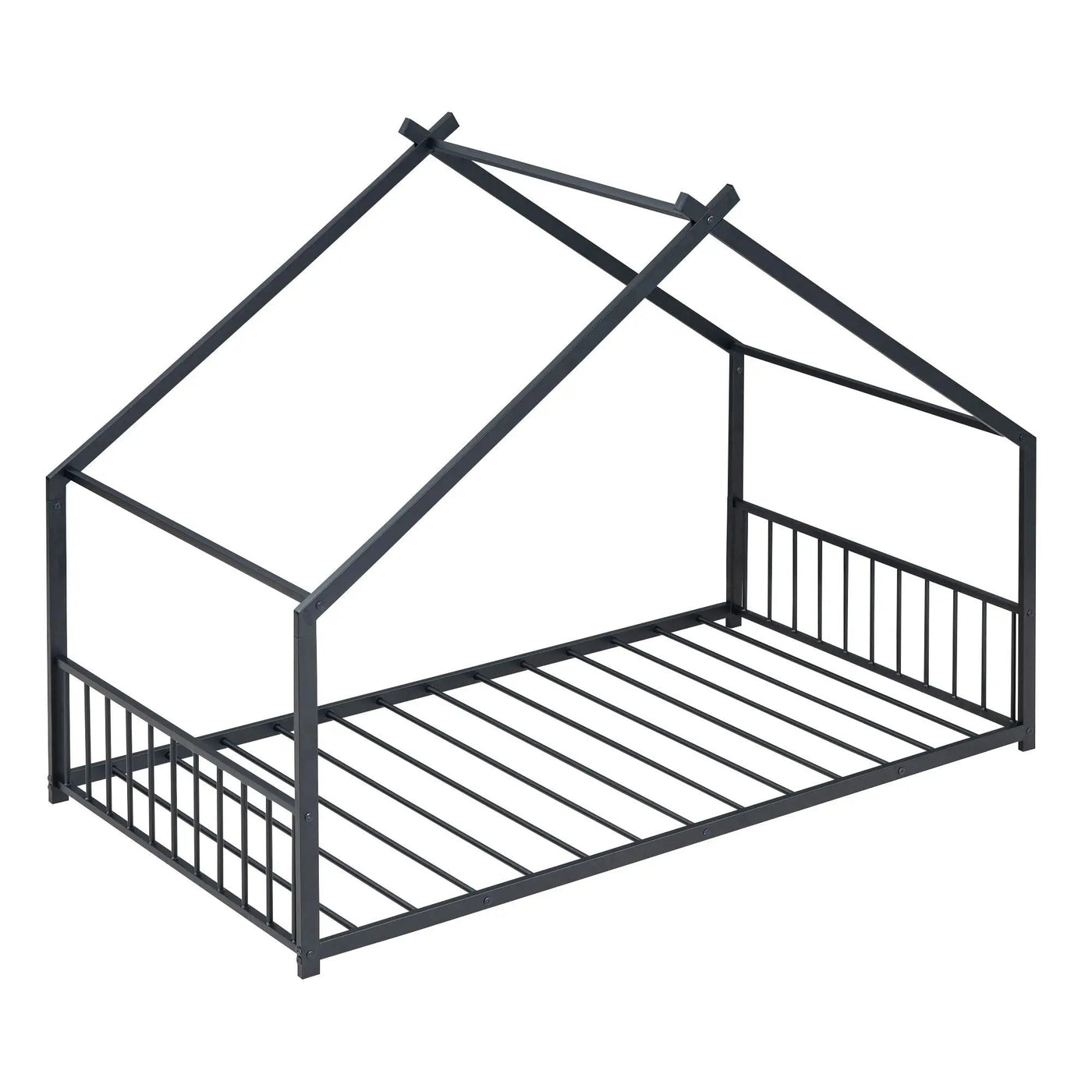 Metal House Bed by HouseOfZazla