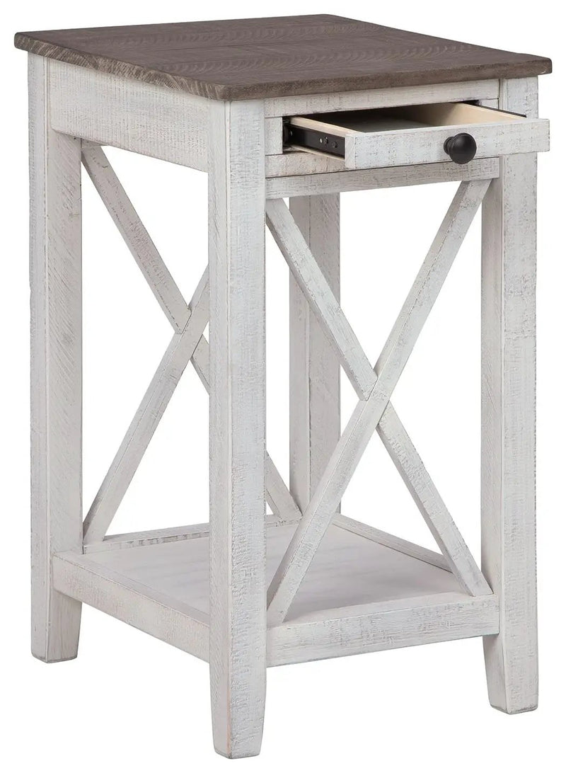 Adalane - Accent Table - White / Gray by Unique Piece Furniture