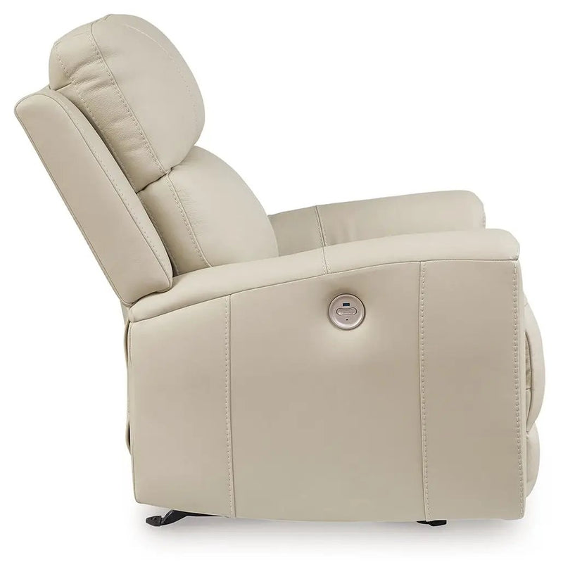 Dahlmoore - Power Rocker Recliner - Almond by Unique Piece Furniture