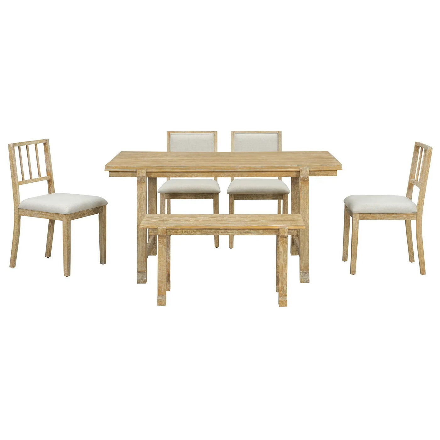 6 Piece Kitchen & Dining Room Furniture by HouseOfZazla