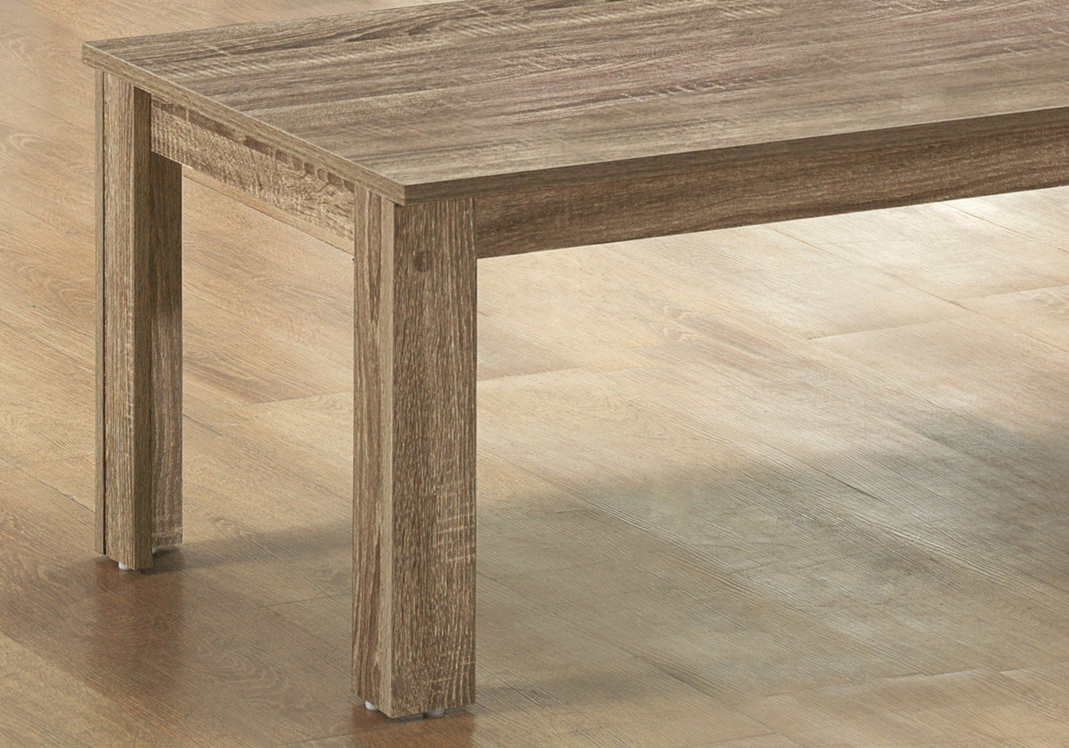 Transitional 3-Piece Table Set with Spacious Surface - Light Brown or Dark Brown, photo 3 of 8