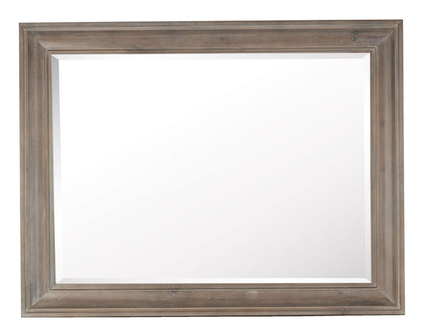 Lancaster - Landscape Mirror - Dovetail Gray