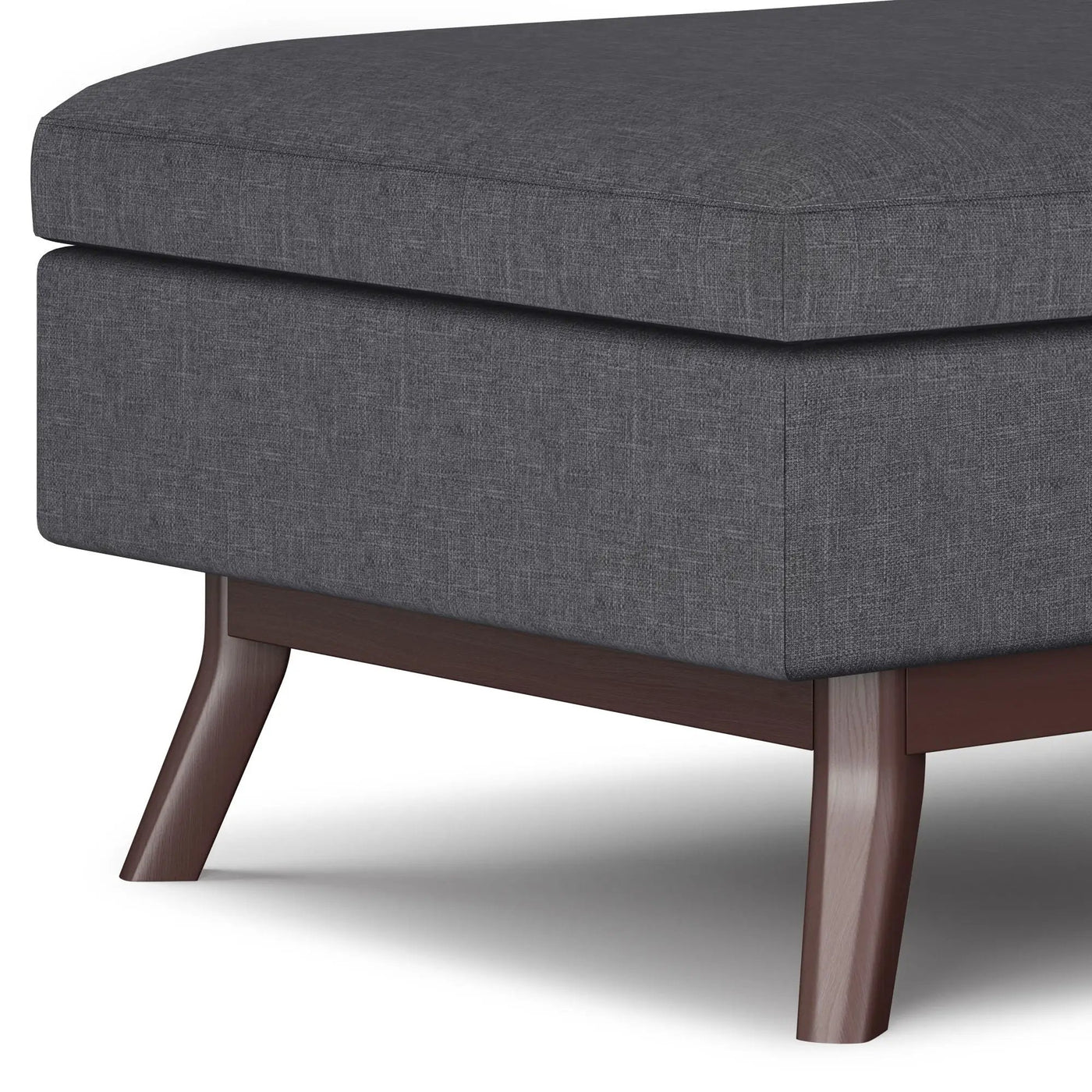 Owen - Upholstered Rectangular Storage Ottoman by HouseOfZazla