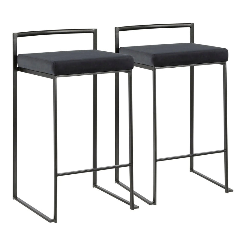 Fuji - Contemporary Style Stackable Counter Stool by Unique Piece Furniture