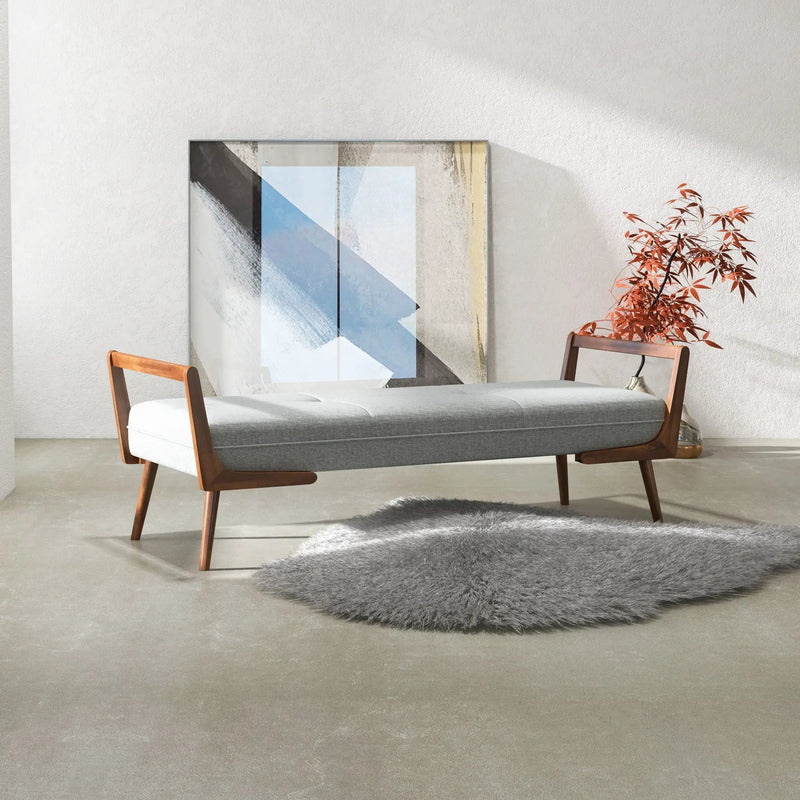 Cora - Bench - Gray by HouseOfZazla