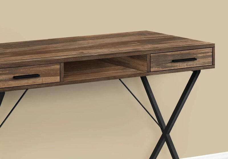 Contemporary Computer Desk with Storage Drawers by HouseOfZazla
