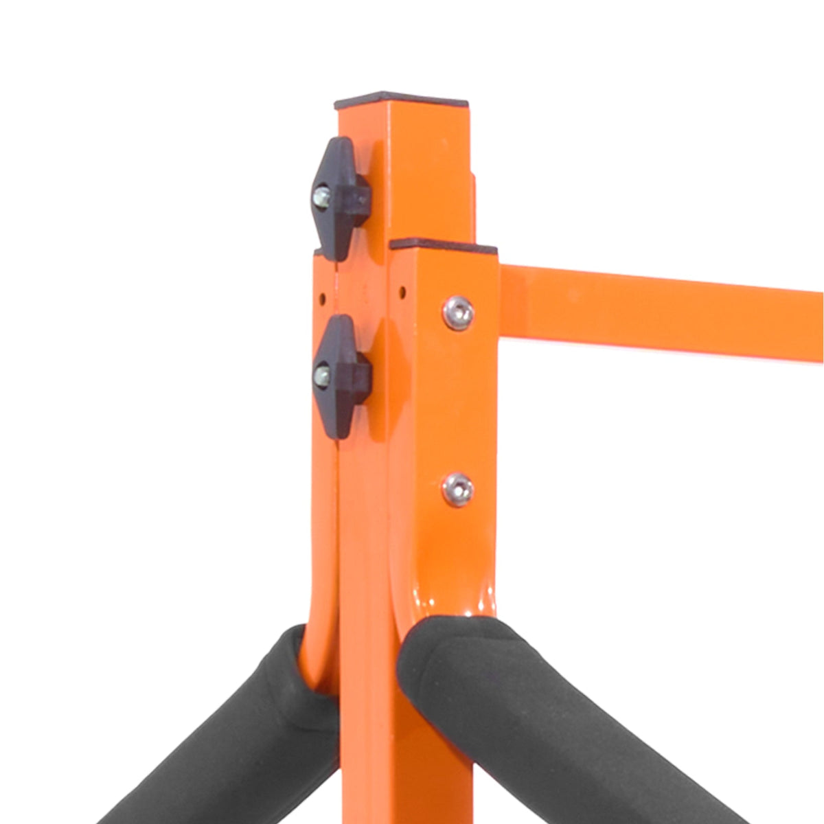 Freestanding Kayak Storage Rack with Adjustable Width - Orange or Natural, photo 7 of 10