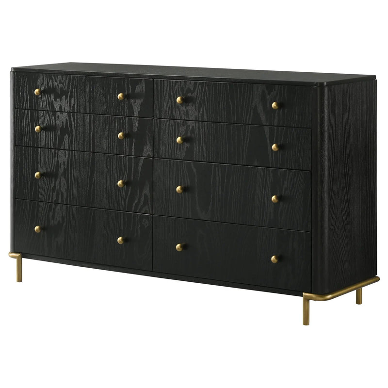 Arini 8-drawer Dresser Black by Unique Piece Furniture
