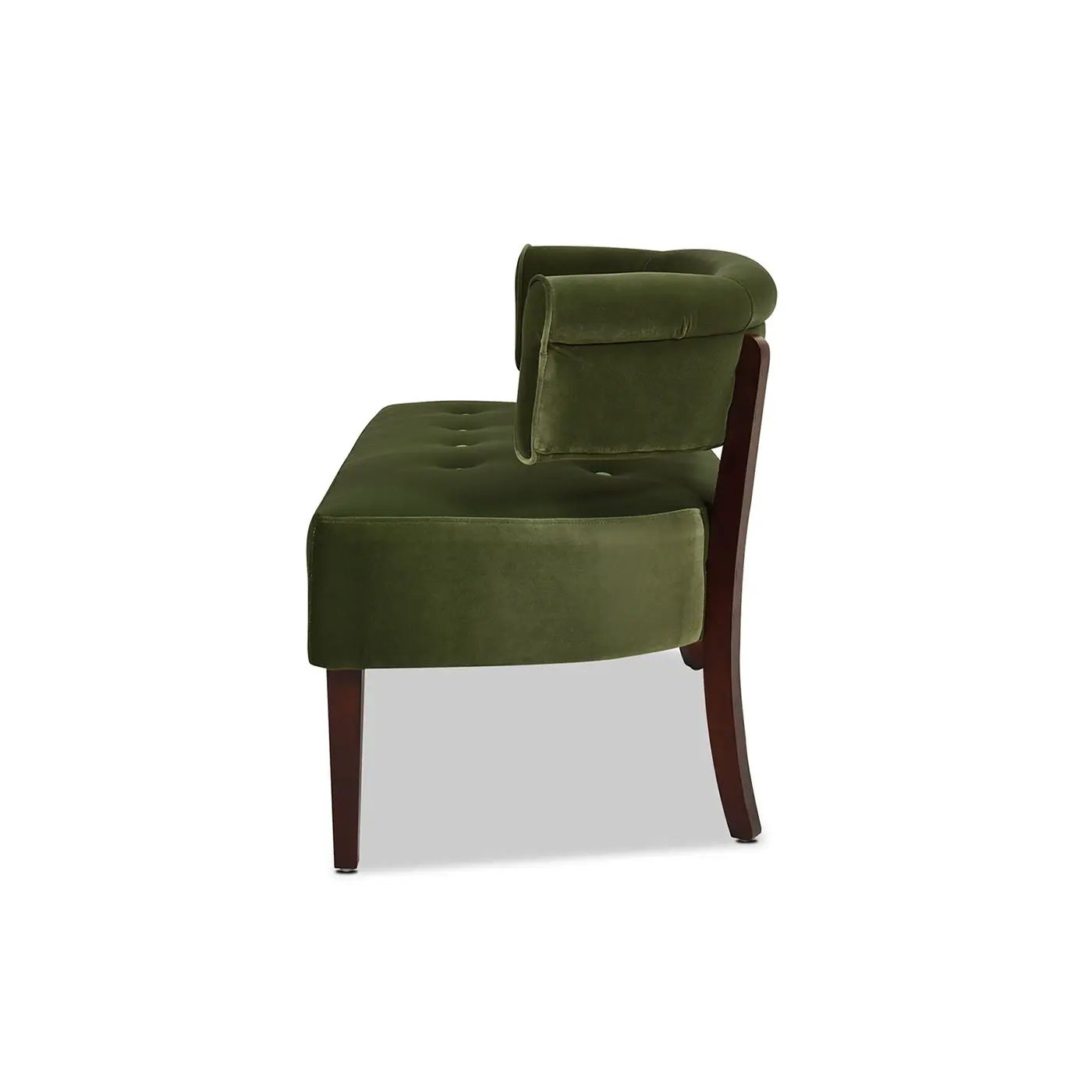 Jared - Versatile Roll Arm Tufted Bench Settee by HouseOfZazla