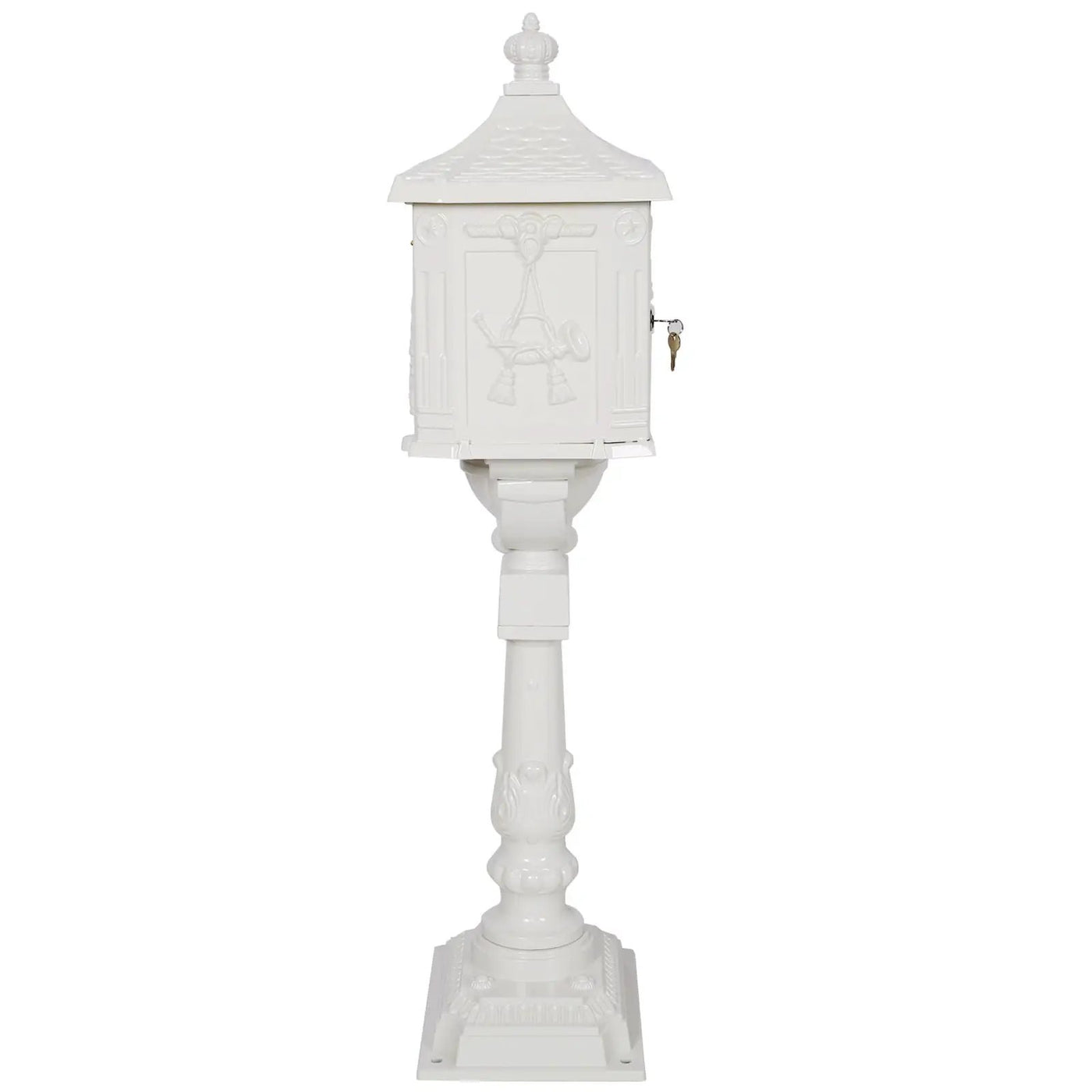 Cast Aluminum Mail Box, Postal Box, Mailbox by HouseOfZazla