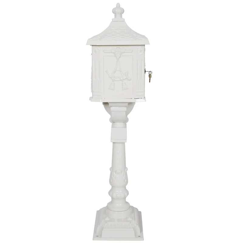 Cast Aluminum Mail Box, Postal Box, Mailbox by HouseOfZazla