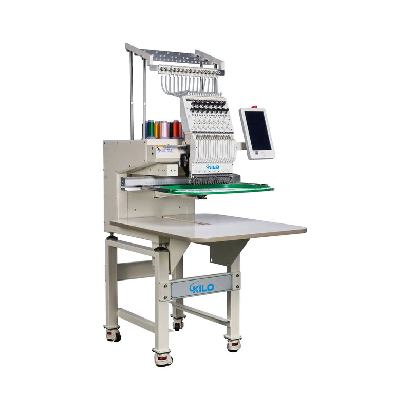 [13X20"] 15-Needle Commercial Embroidery Machine With LCD Touchscreen And Laser Positioning (SAK57613) by SAKSBY WHOLESALE
