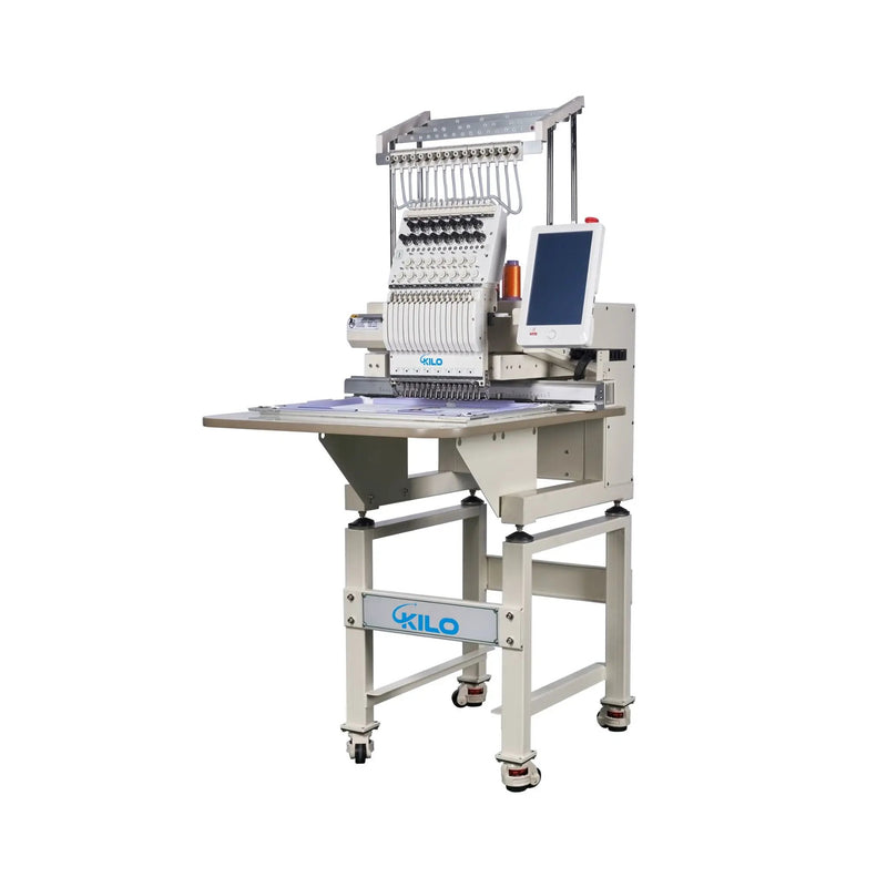 [13X20"] 15-Needle Commercial Embroidery Machine With LCD Touchscreen And Laser Positioning (SAK57613) by SAKSBY WHOLESALE