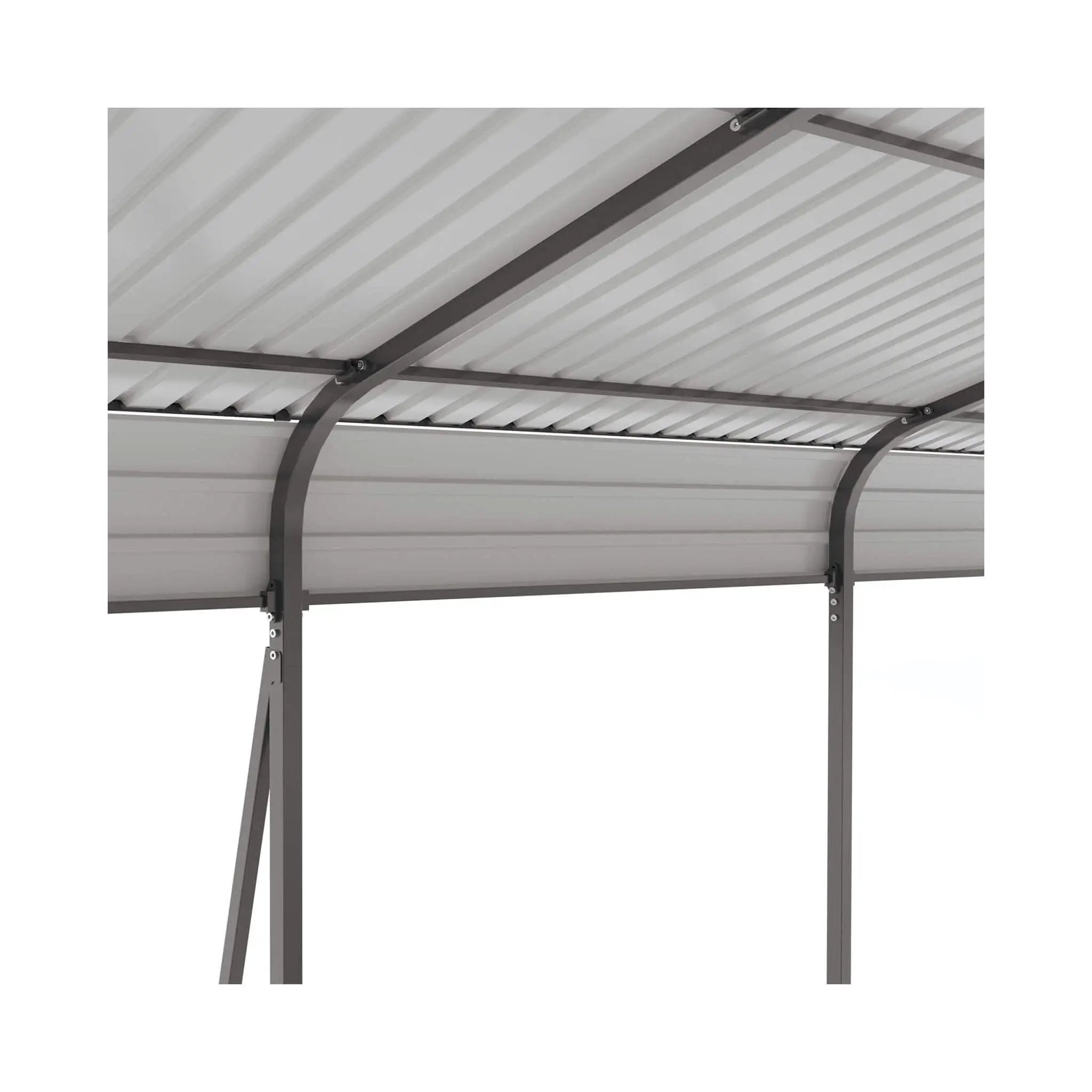 [13X26FT] Alora Heavy-Duty Weather-Resistant Outdoor Carport With Protective Film (SAK82451) by SAKSBY WHOLESALE
