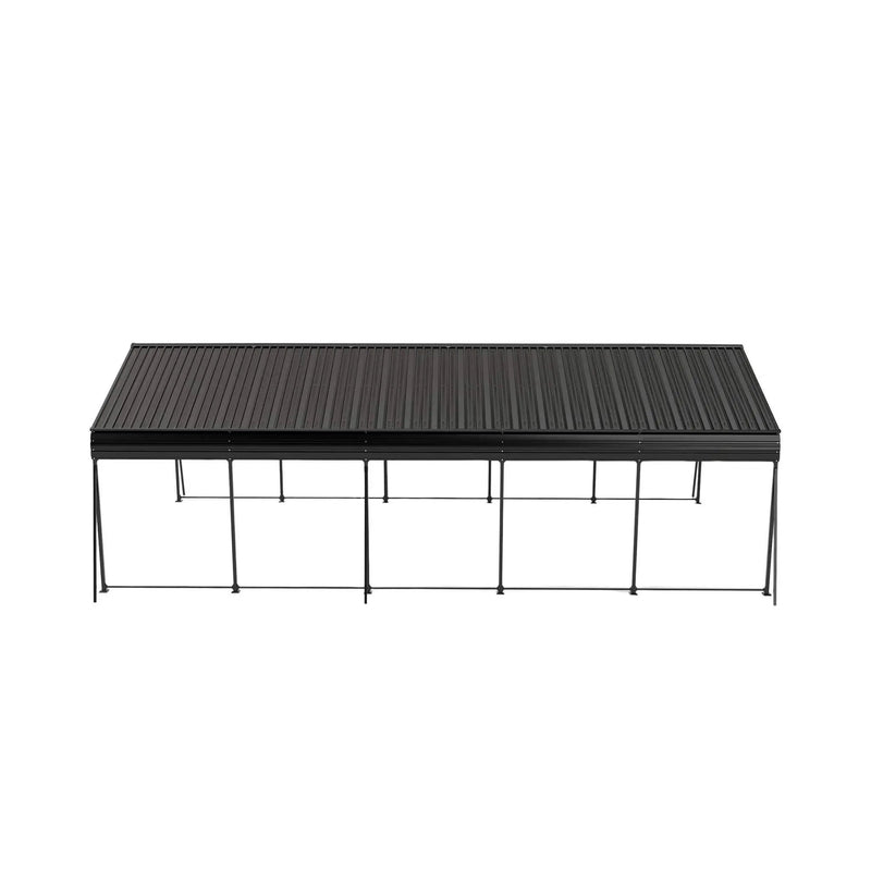 [13X26FT] Alora Heavy-Duty Weather-Resistant Outdoor Carport With Protective Film (SAK82451) by SAKSBY WHOLESALE