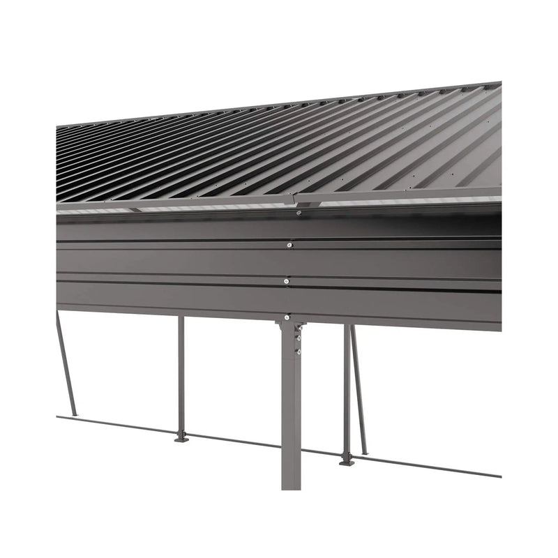 [13X26FT] Alora Heavy-Duty Weather-Resistant Outdoor Carport With Protective Film (SAK82451) by SAKSBY WHOLESALE
