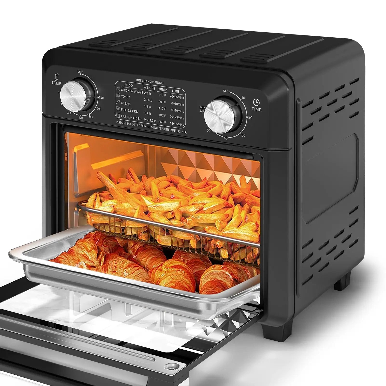 GBK 11QT Compact Air Fryer Toaster Oven by HouseOfZazla