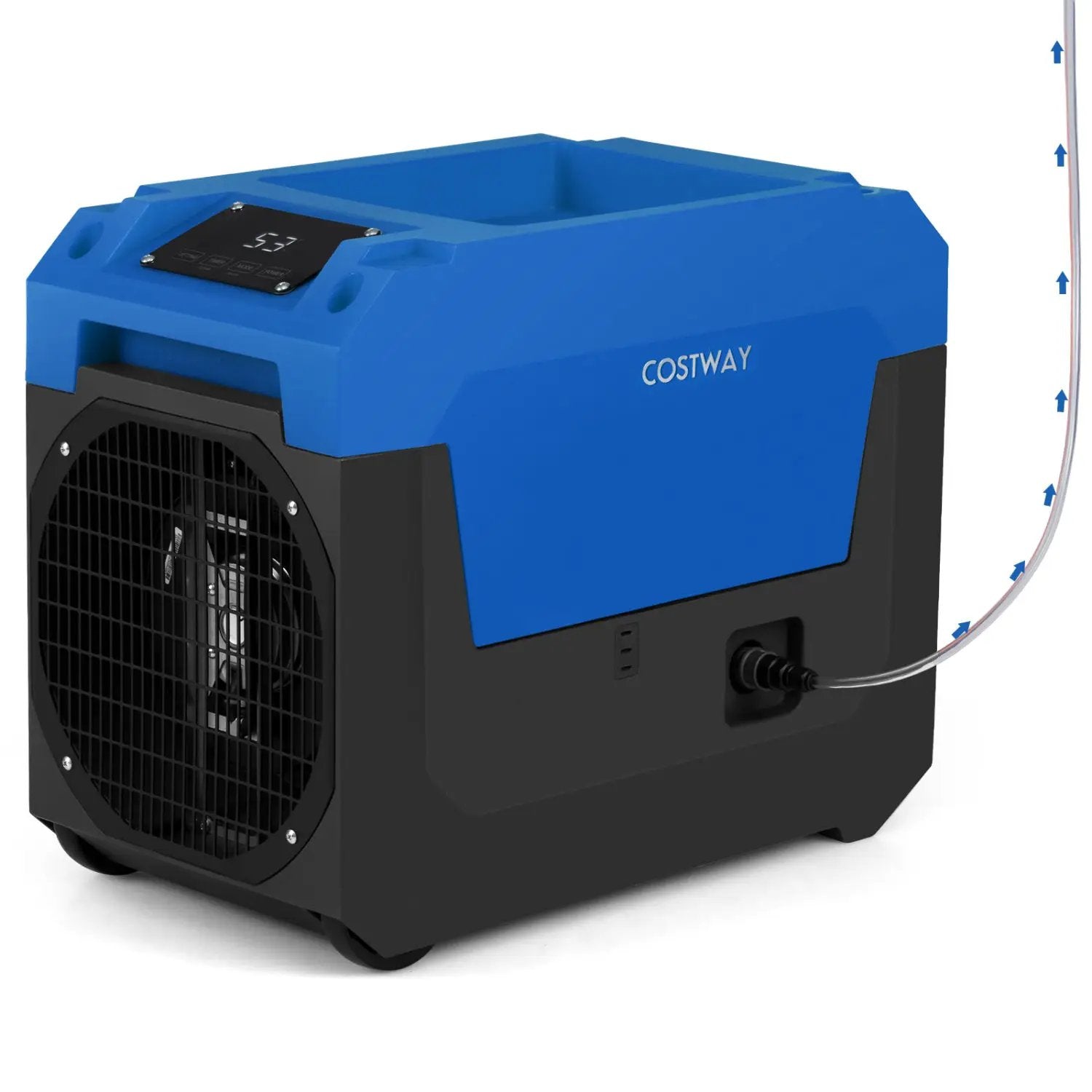 140 Pints Commercial Dehumidifier with Pump and Drain Hose by DirectDeals