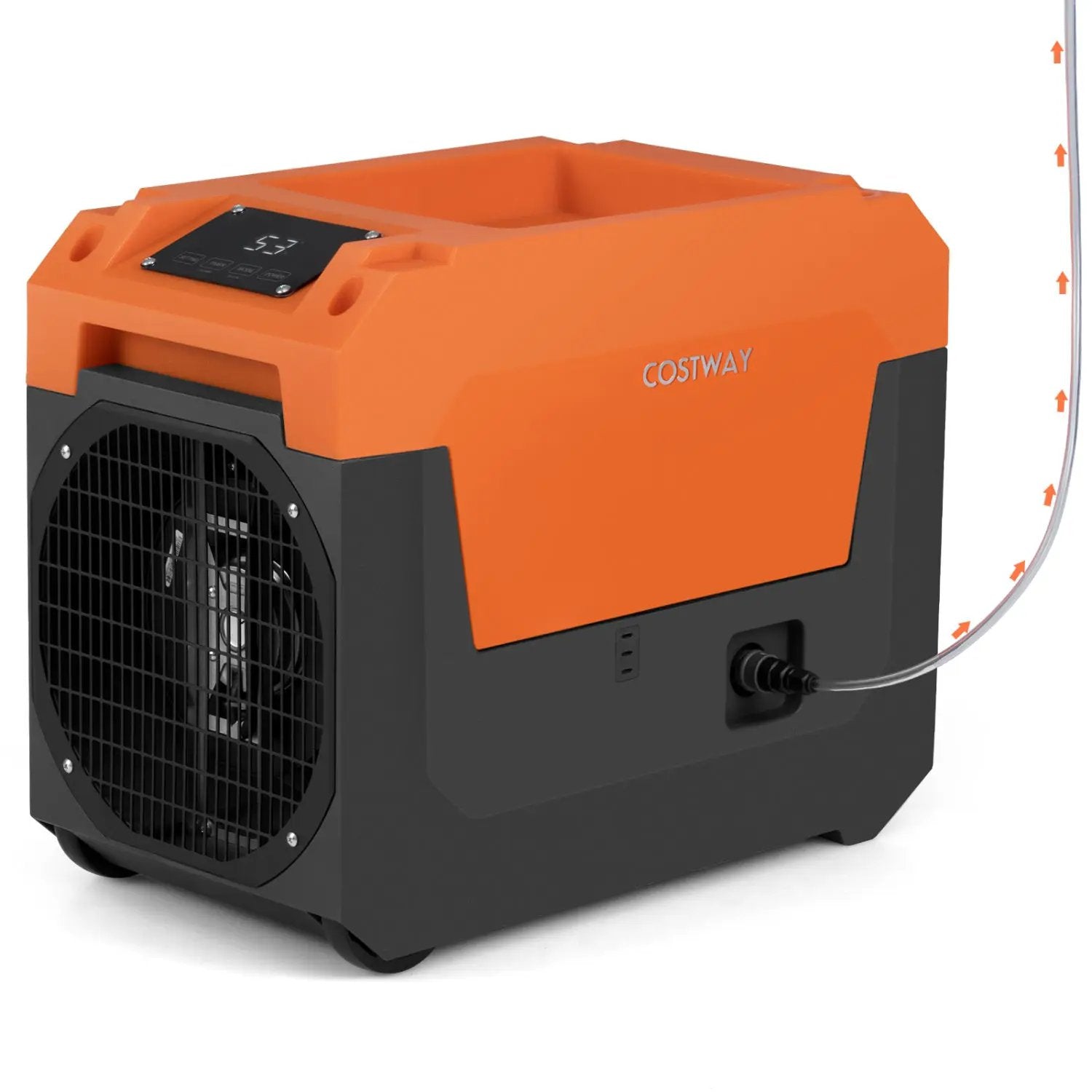 140 Pints Commercial Dehumidifier with Pump and Drain Hose by DirectDeals