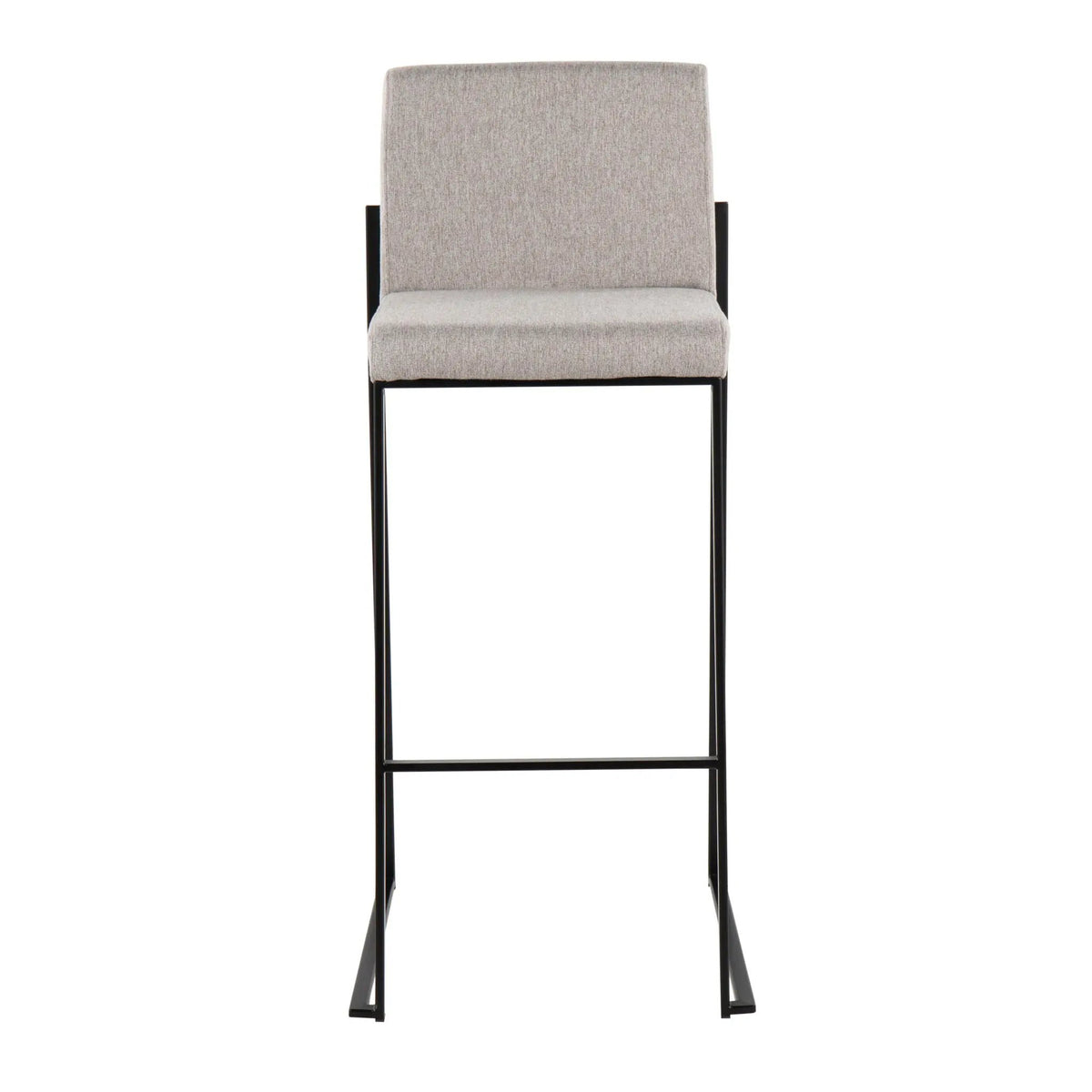 Fuji - Contemporary High Back Barstool Elegant Design by HouseOfZazla