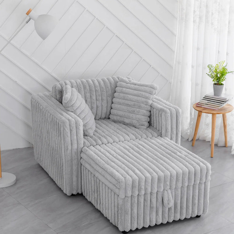 44.9" Soft Modular Sofa Single by HouseOfZazla