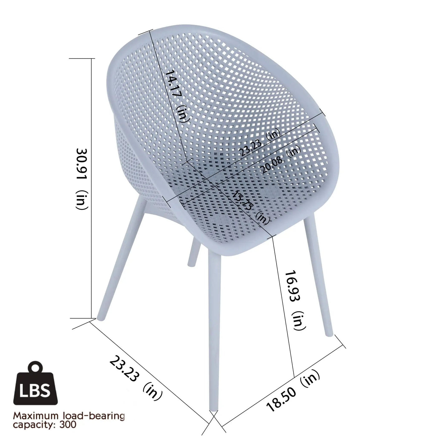 4 Pack Lounge Chair Set With Long Table by HouseOfZazla