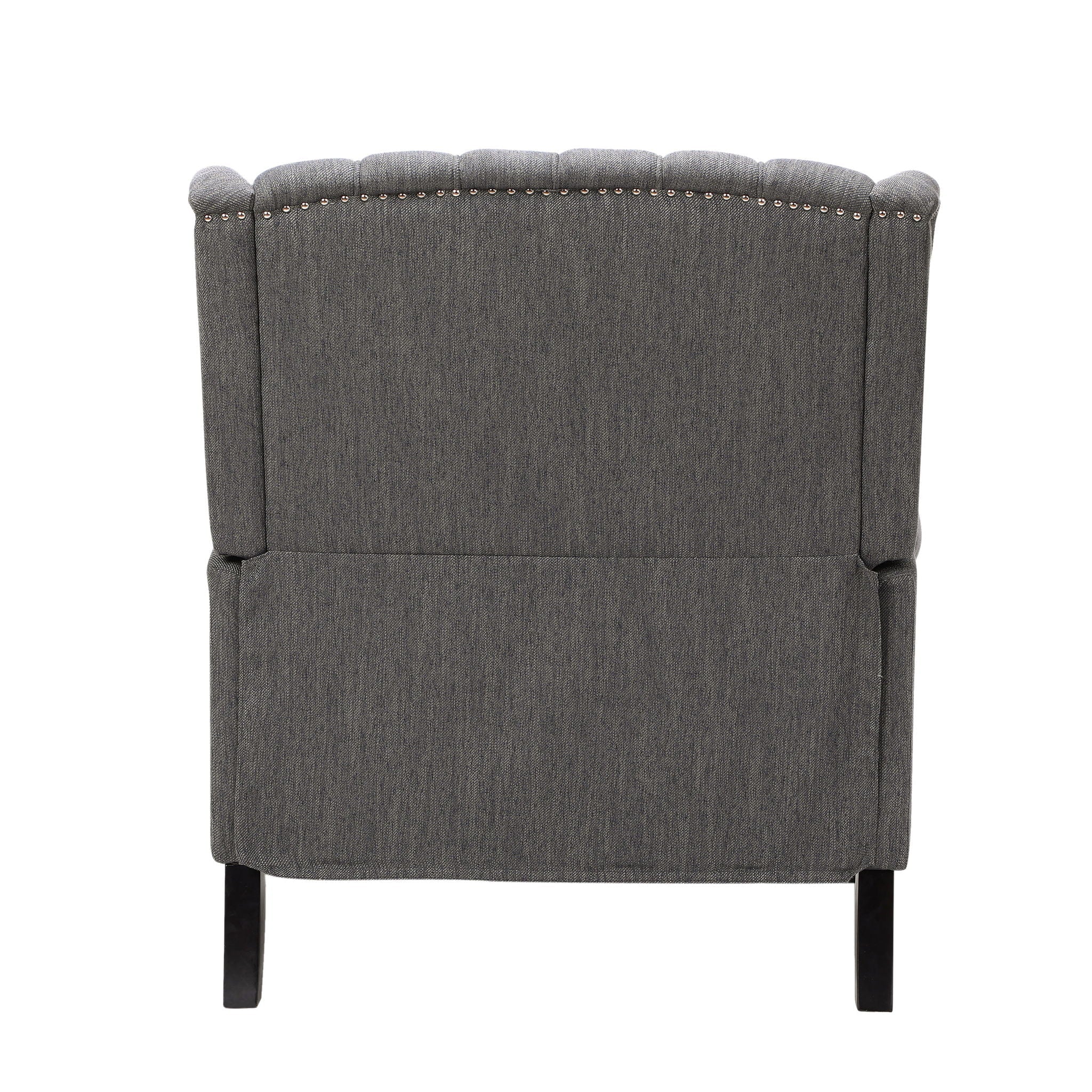 Dunham Contemporary Fabric Tufted Oversized Pushback Recliner by HouseOfZazla