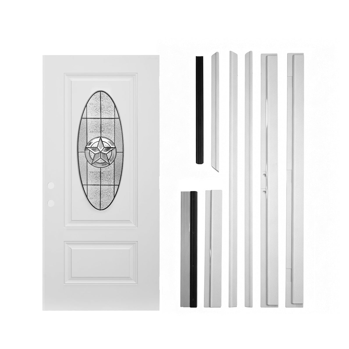 36"x80" Fiberglass Front Door, photo 6 of 10