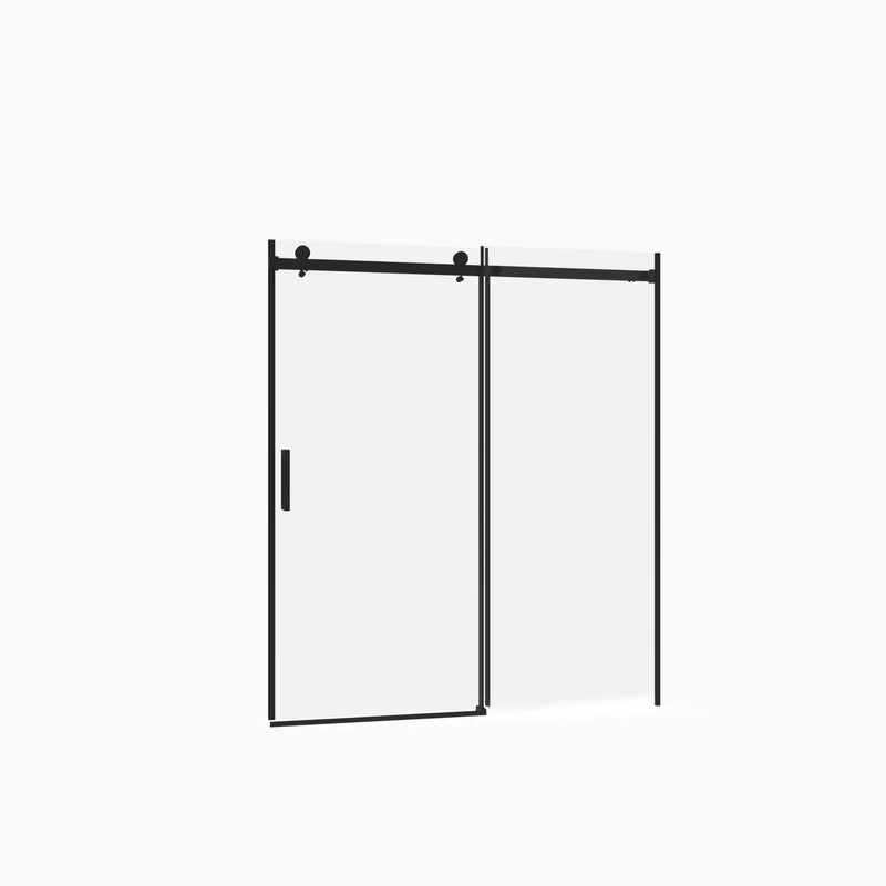Frameless Sliding Shower Door - 5/16" Thick Tempered Glass by HouseOfZazla