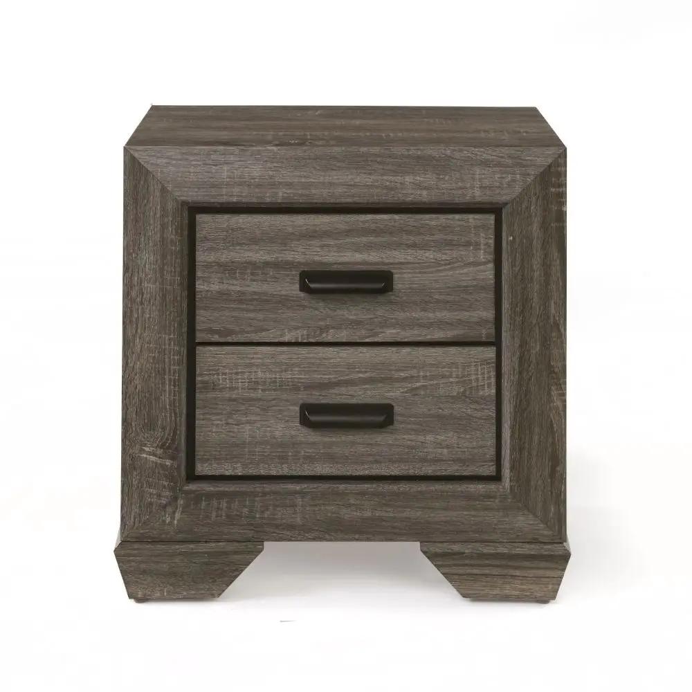 Lyndon - Nightstand - Weathered Gray Grain by Unique Piece Furniture
