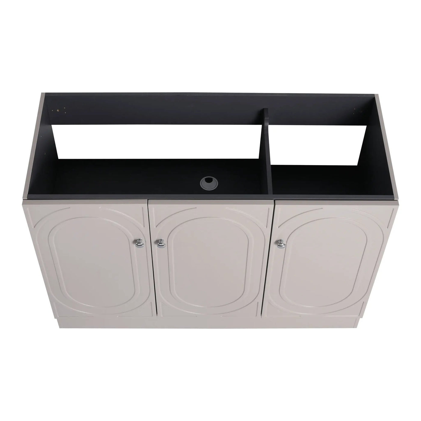 Modern Freestanding Bathroom Vanity With Soft Close Cabinet Doors by HouseOfZazla