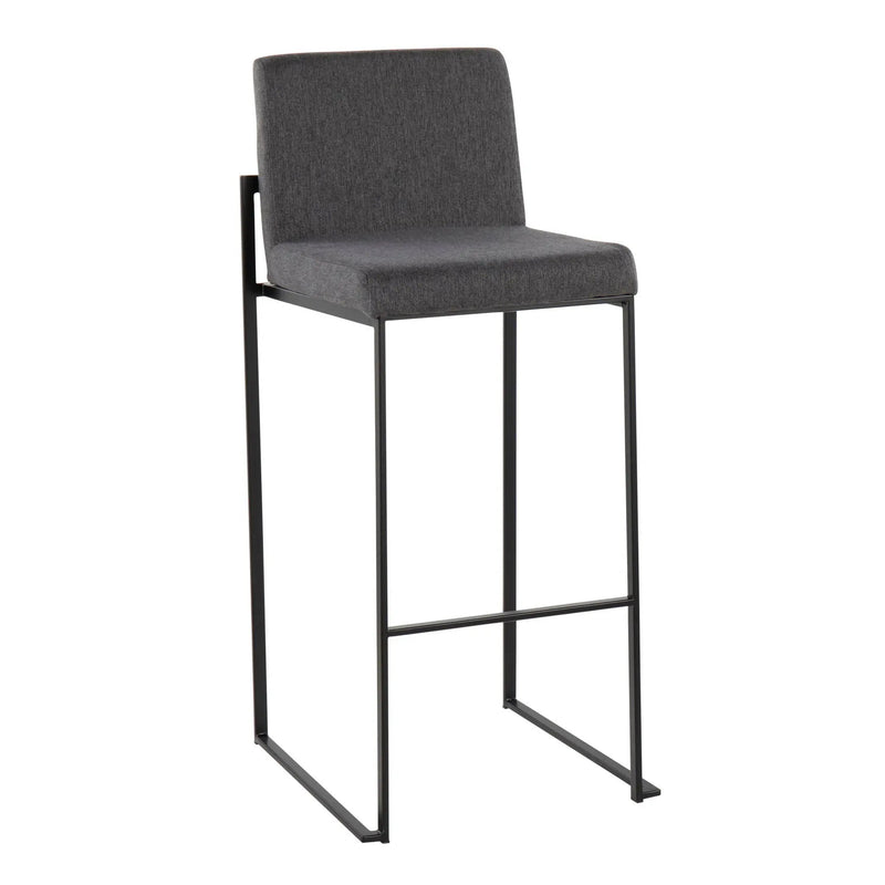 Fuji - Contemporary High Back Barstool Elegant Design by Unique Piece Furniture