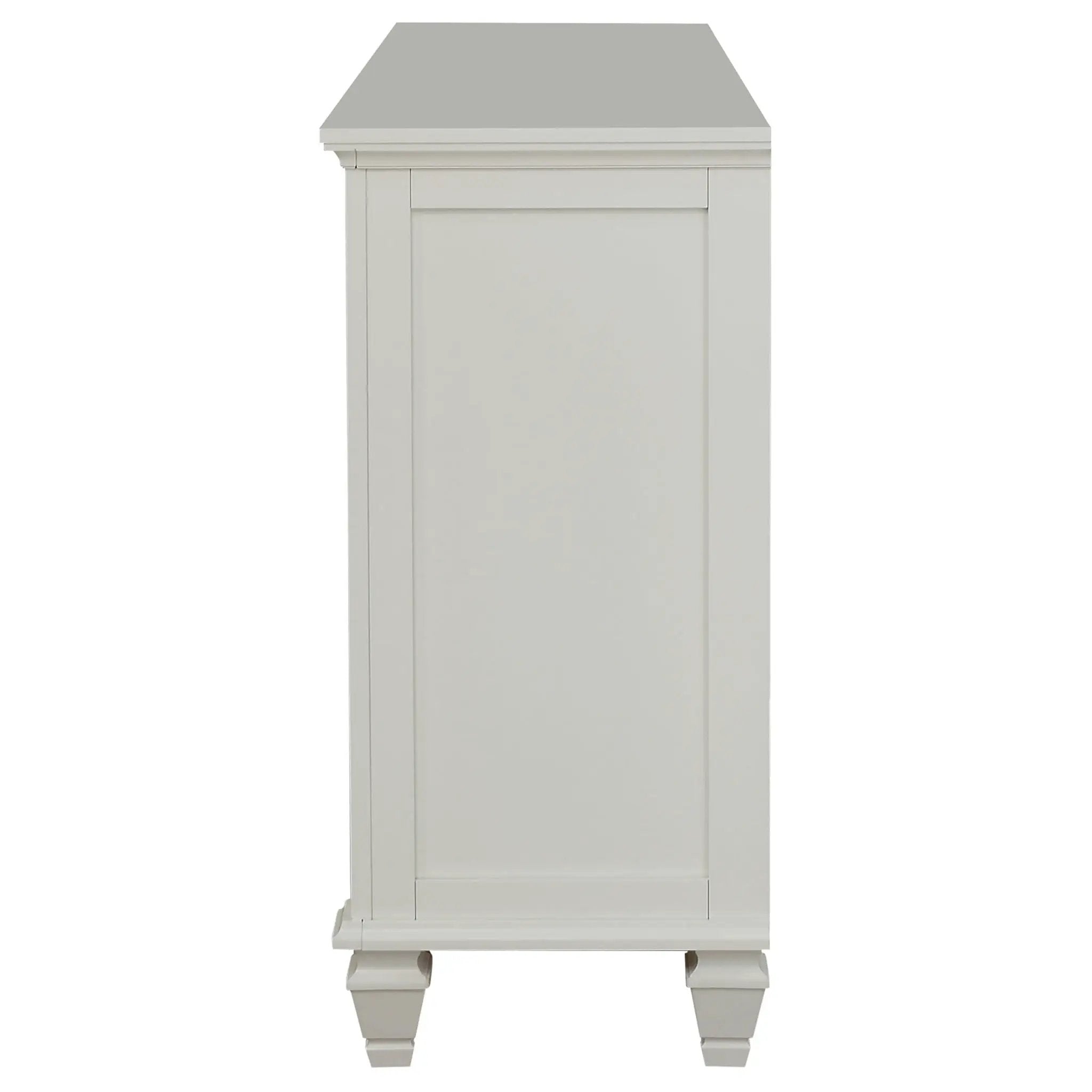 Sandy Beach 11-drawer Dresser Cream White by Unique Piece Furniture