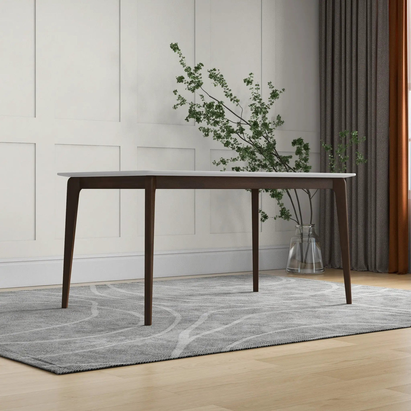 Levi - Modern Style Rectangular Dining Kitchen Table by HouseOfZazla