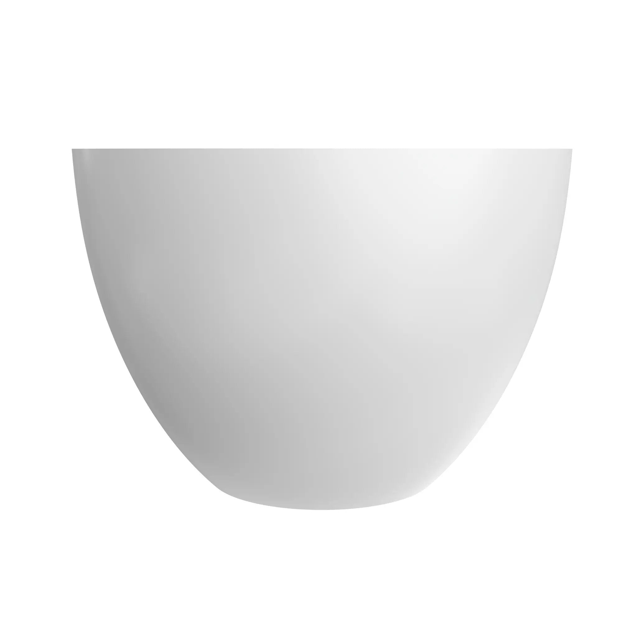 63 Inch Artificial Stone Solid Surface Freestanding Bathtub by HouseOfZazla