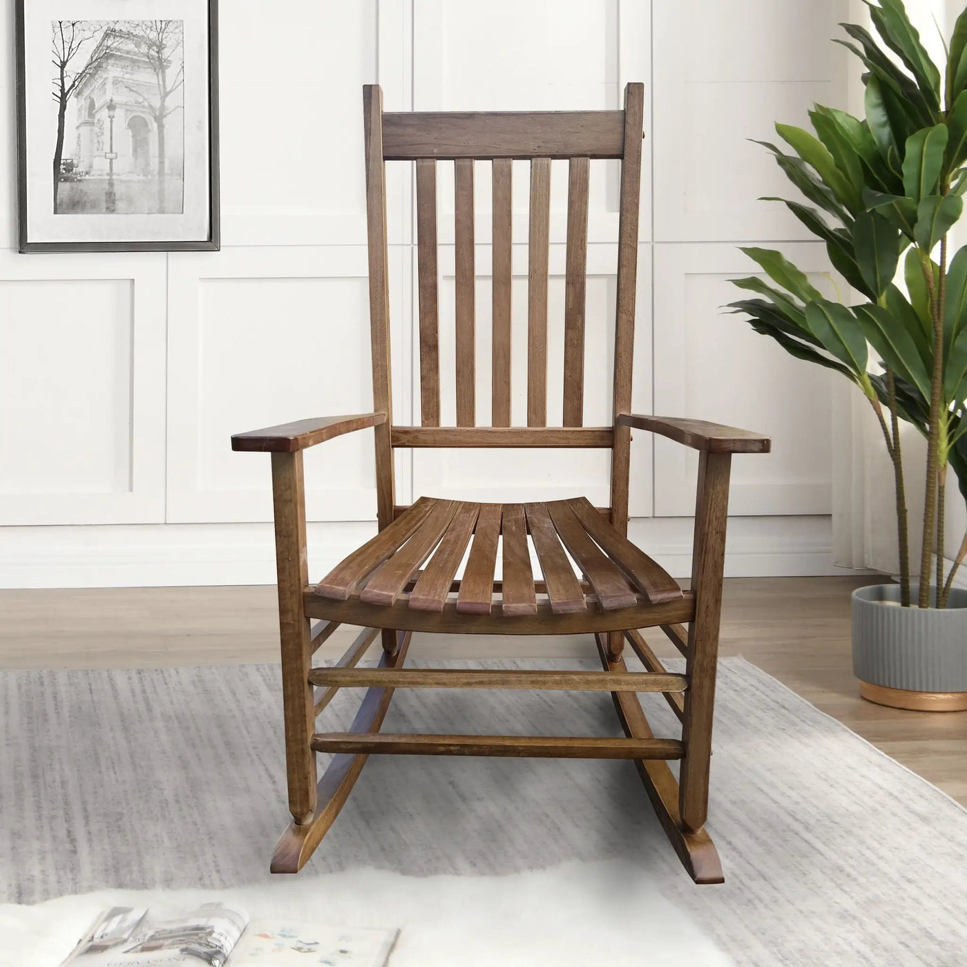 Balcony Porch Adult Rocking Chair by HouseOfZazla