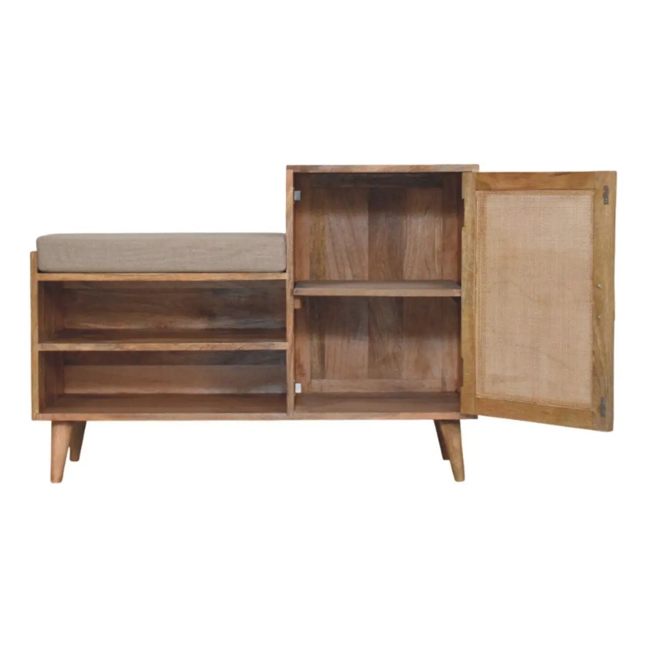 Larissa - 2 Slot Bench Unit - Beige by HouseOfZazla