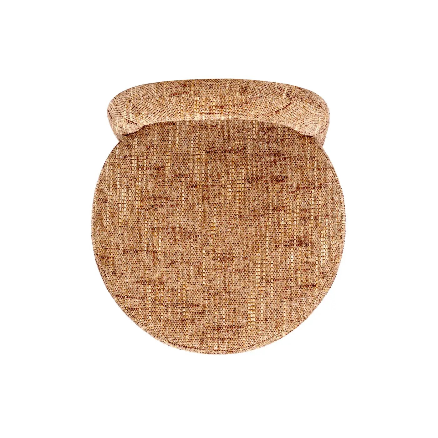 Penny Round Arched Fully Upholstered Counter Stool, Set of 2, Golden by HouseOfZazla