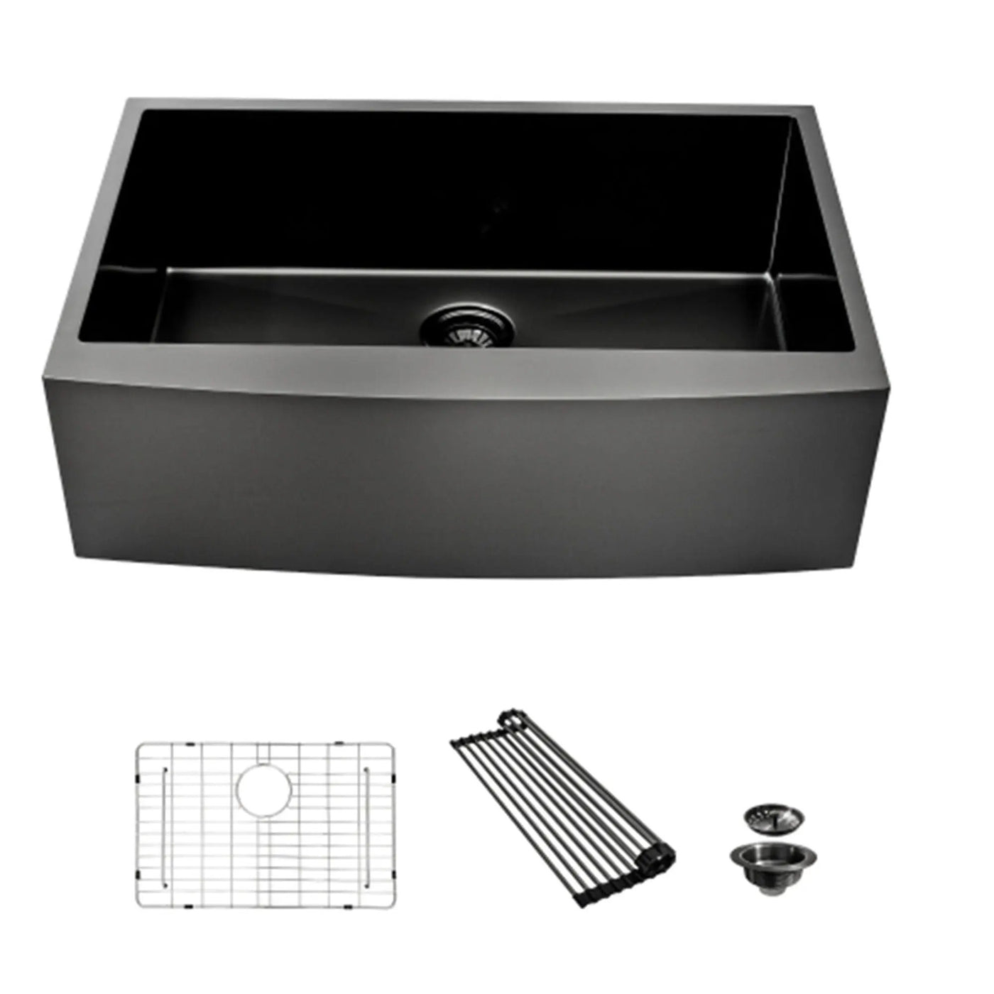 Farmhouse Kitchen Sink, Stainless Steel, Apron Front by HouseOfZazla
