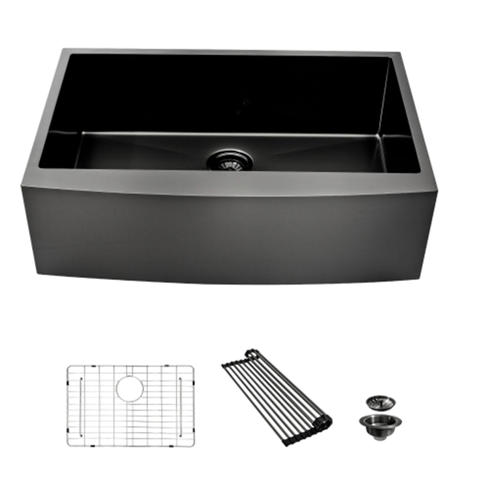 Farmhouse Kitchen Sink, Stainless Steel, Apron Front by HouseOfZazla