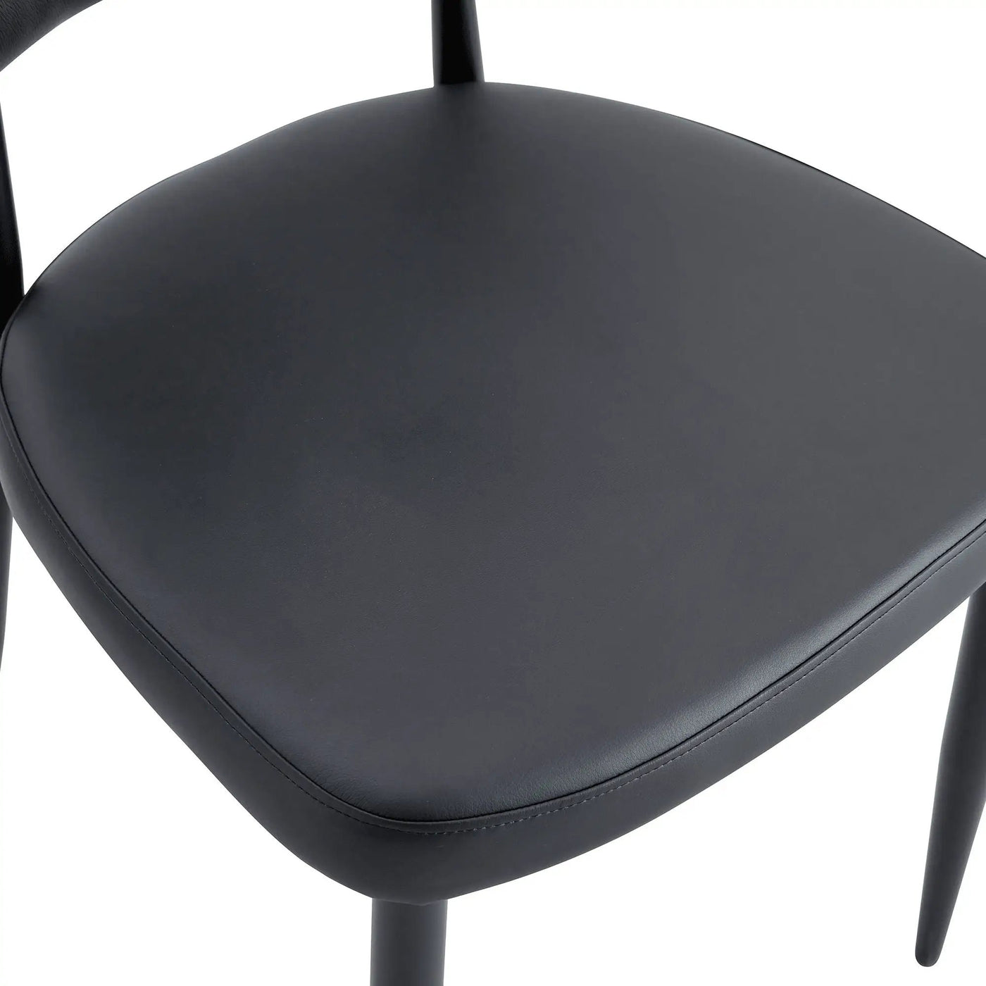 Minimalist Ergonomic Dining Chair With Curved Backres (Set of 4) by HouseOfZazla